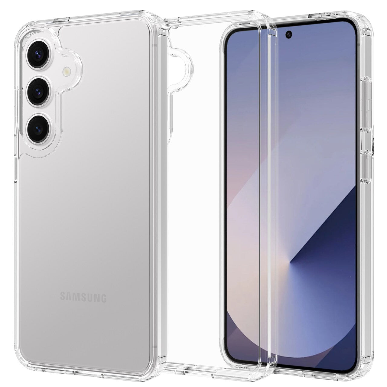 Keephone Galaxy S25 Plus Air Crystal Case | Transparent Keephone Galaxy S25 Plus Air Crystal Case | Transparent